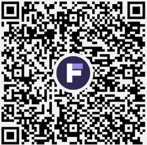 QRCode Deltachat avec le logo Fosstuts pour rejoindre le canal FossTuts News